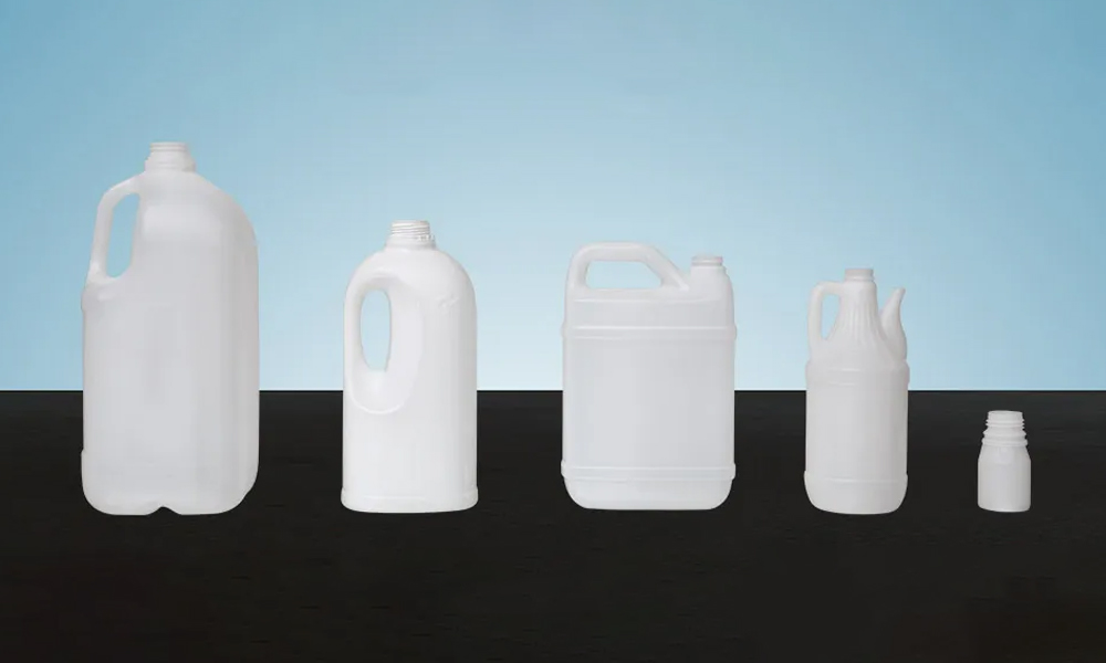 Blasformmaschine für Milchflaschen