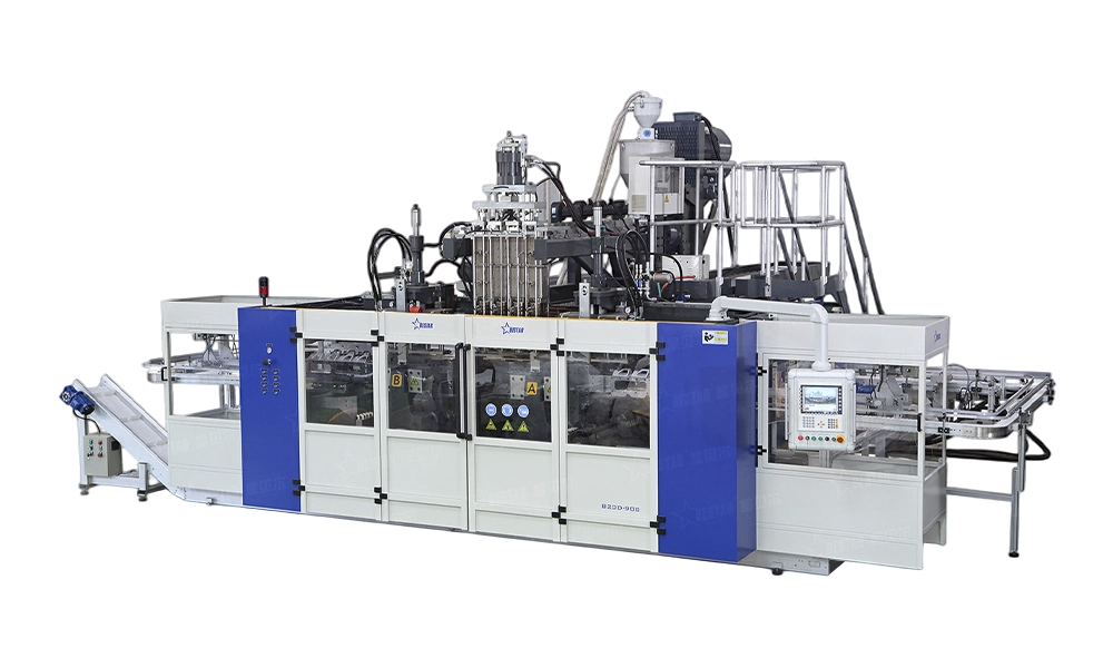 Blasformmaschine für 1,6-Liter-Sojasaucenflaschen